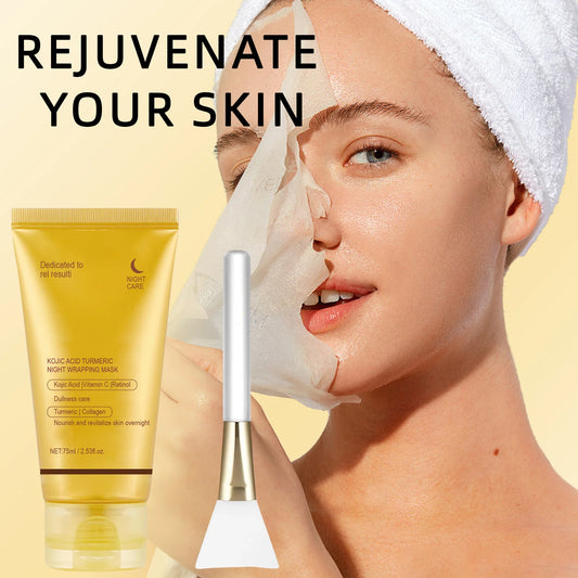 Lavalora™ Kojic Acid Turmeric Night Wrapping Facial Mask