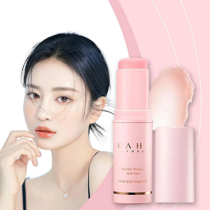 Lavalora™ Korean Wrinkle Bounce Multi Balm Stick – All-in-One Hydrating Care for Face, Lips, Eyes & Neck