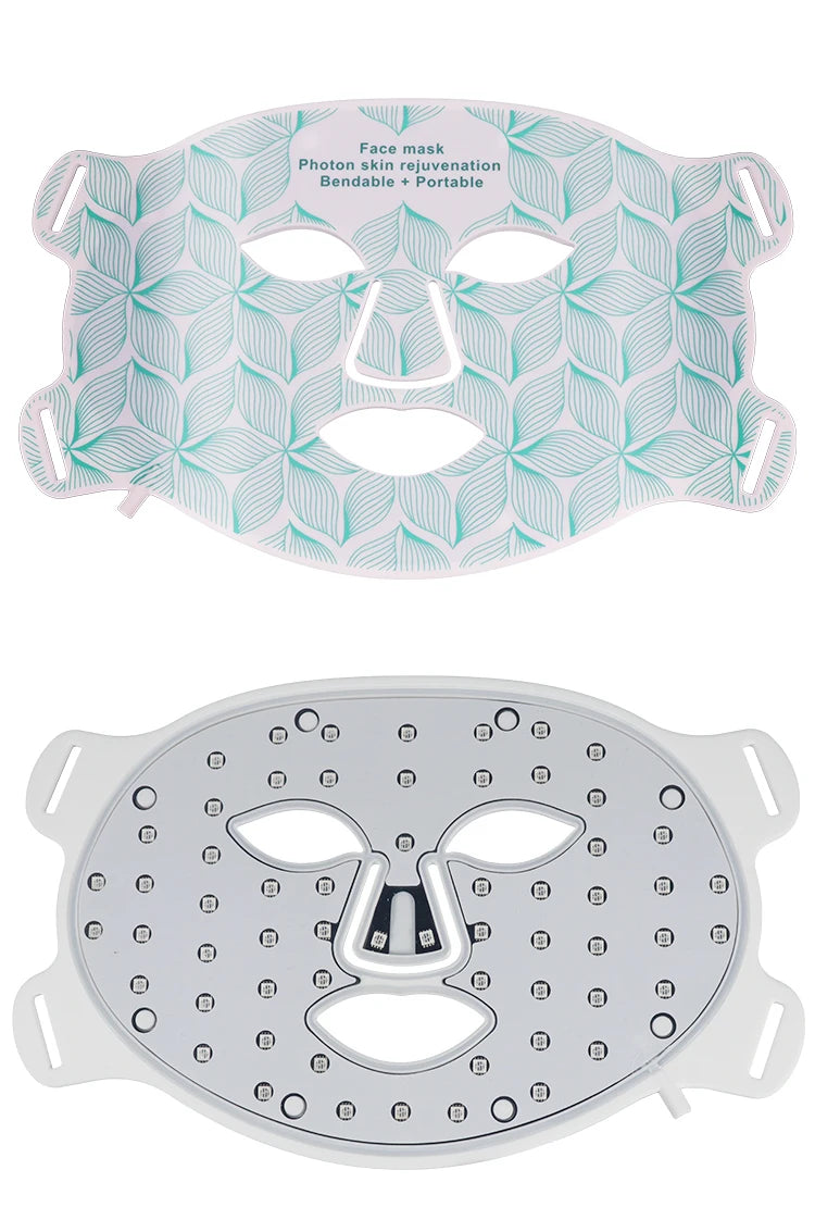 ✨ Lavalora™ 8-Color LED Face & Neck Therapy Mask