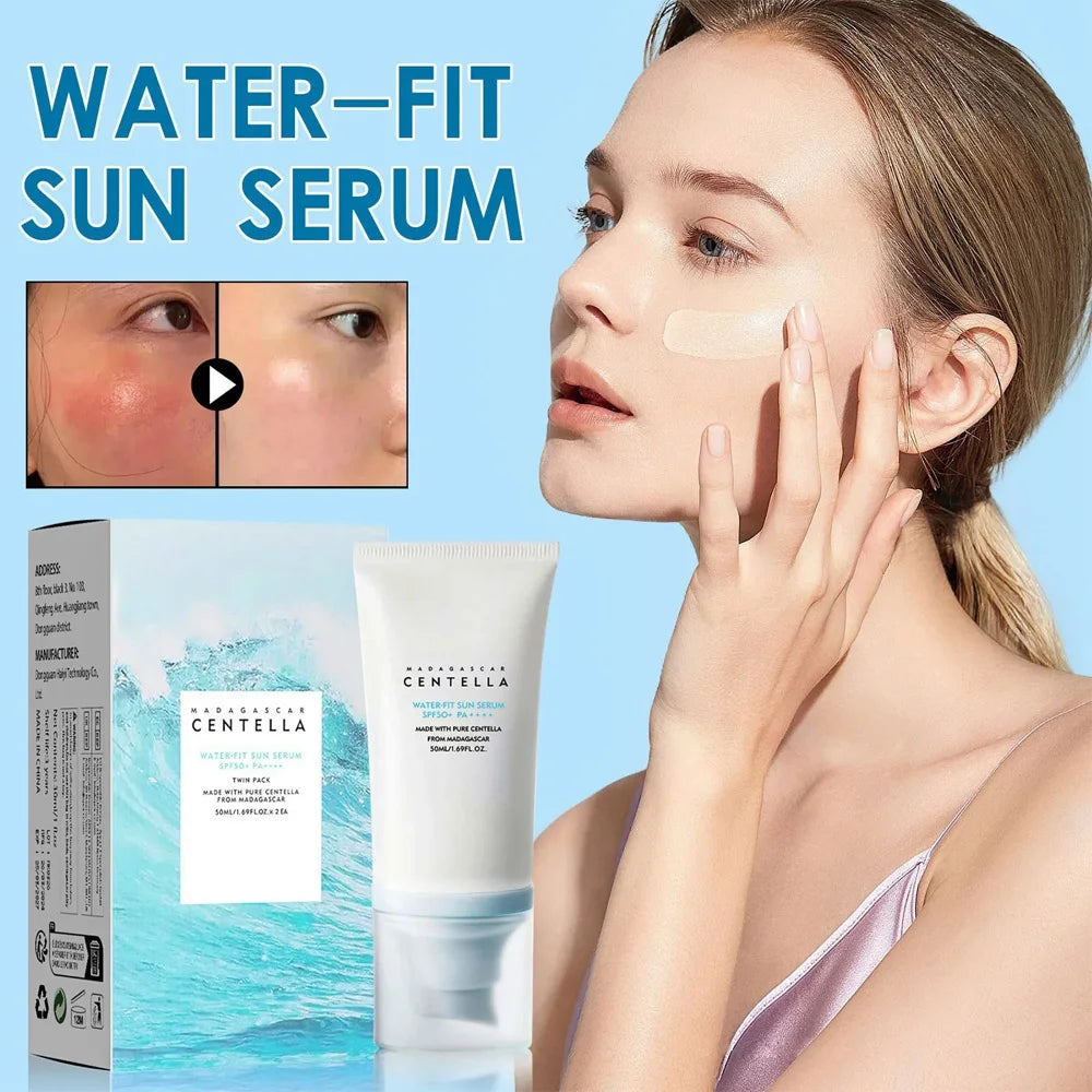 Lavalora™ Centella Glow Defense Sunscreen SPF 50+ PA++++ – Hydrating Korean Daily Sun Protection