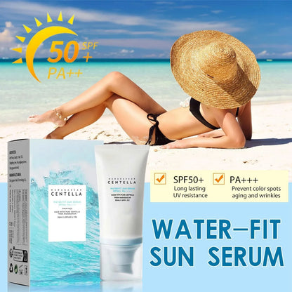 Lavalora™ Centella Glow Defense Sunscreen SPF 50+ PA++++ – Hydrating Korean Daily Sun Protection
